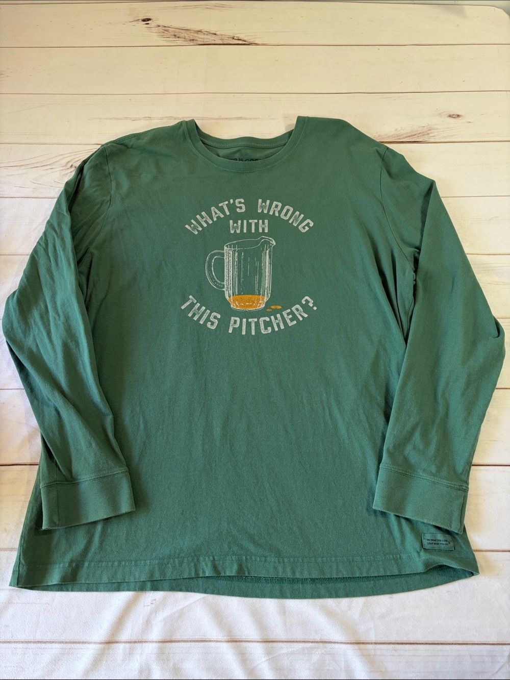 Life Is Good Men's Long-Sleeve Graphic Tee